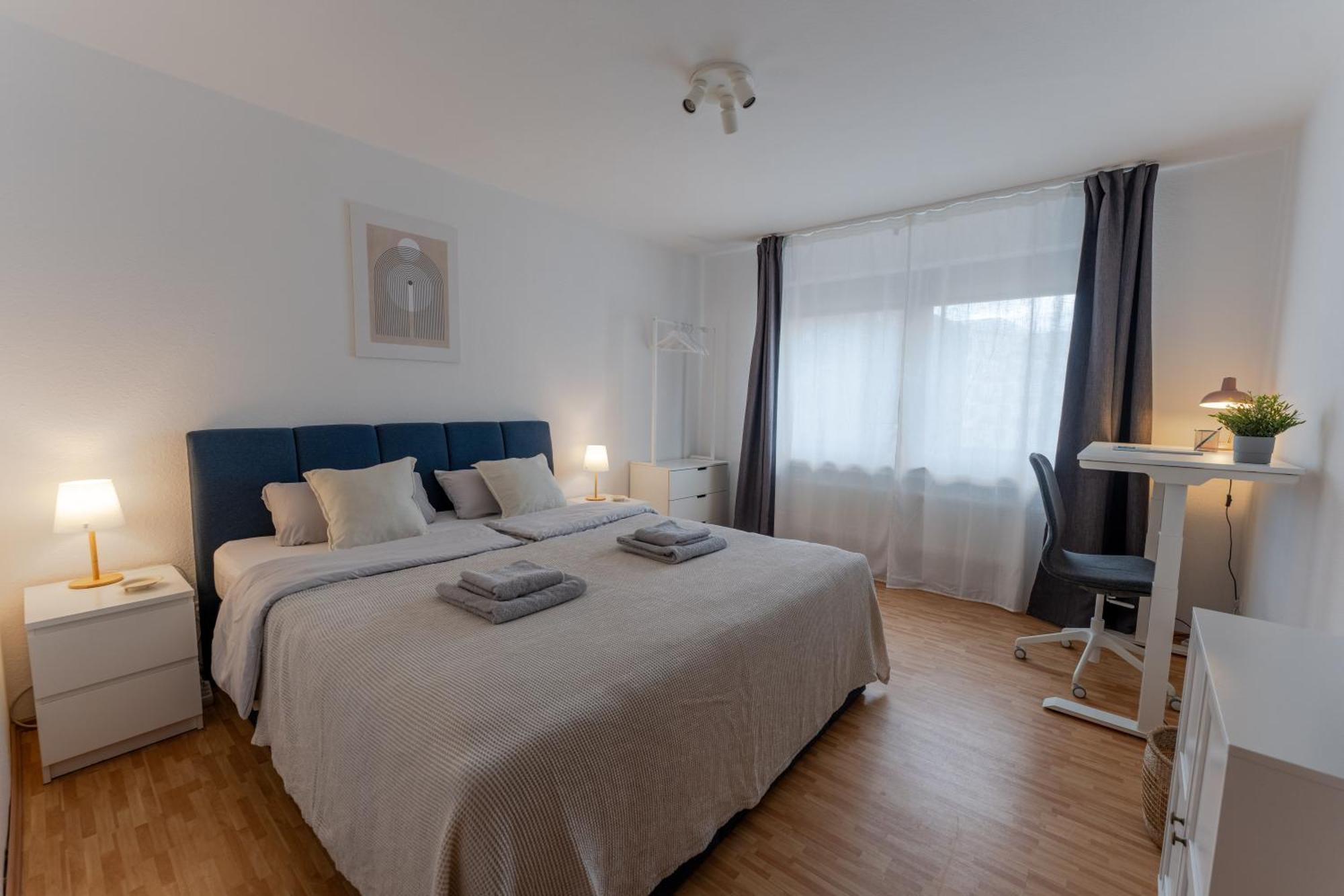 Stadtkern - Kingsize - 24H Check In - Arbeitsplatz - Nespresso - Vollausgestattet Essen Exterior foto
